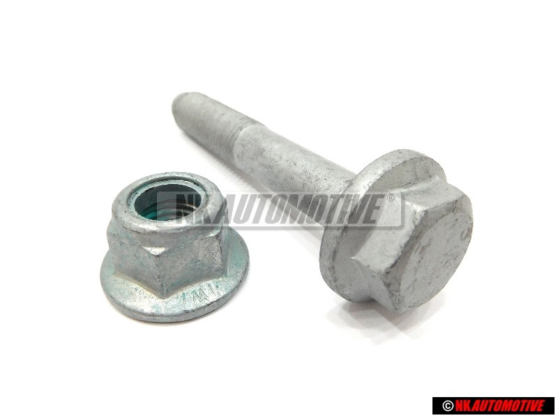 VW SET Delantero Columna de Suspensión Pellizco Perno & Tuerca - Golf MK4 Beetle