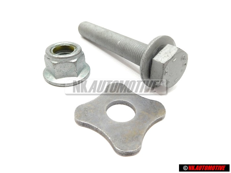 VW SET Suspensión Trasera Pista Tirante Brazo Perno Tuerca - Golf MK5/6