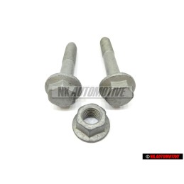 VW SET Suspensión Delantera Conjunto Wishbone Brazo Pernos Tuerca - Golf MK4