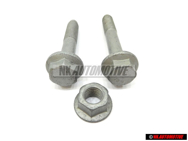 VW SET Suspensión Delantera Conjunto Wishbone Brazo Pernos Tuerca - Golf MK4