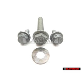VW SET Conjunto Amortiguador Trasero Pernos De Montaje Superior - Golf MK6