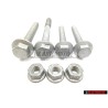 VW SET Suspensión Delantera Conjunto Wishbone Brazo Pernos Tuercas - Golf MK5/6