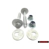VW SET Suspensión Trasera Excéntrica Pernos Tuercas Set - Golf MK5/6 Scirocco