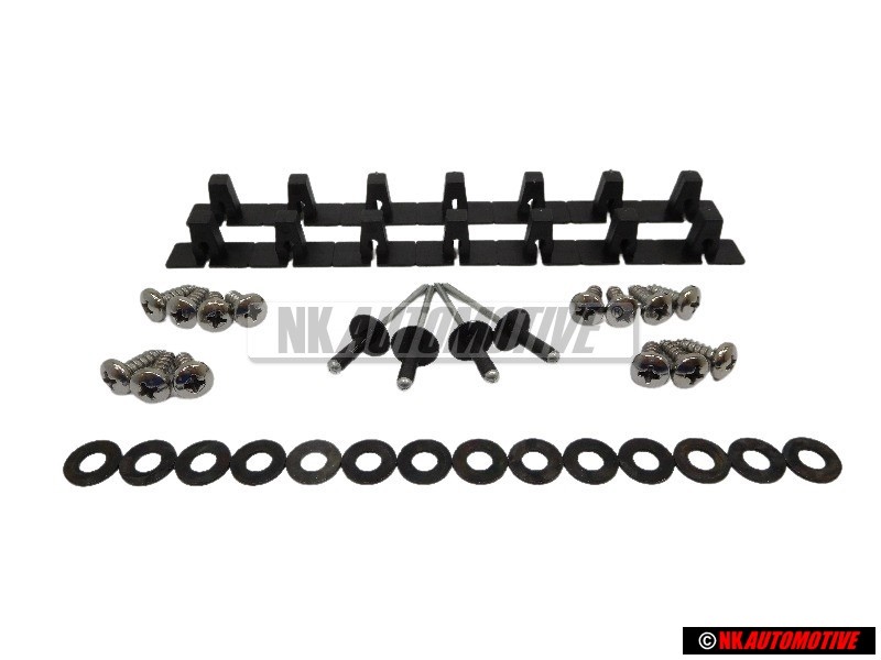 VW Original KIT de Reparación para Sill Panel Skirt Montaje v2 - Golf MK3 Vento