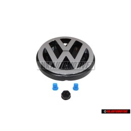 VW Original SET Insignia de la bota trasera Emblem Washer Grommets