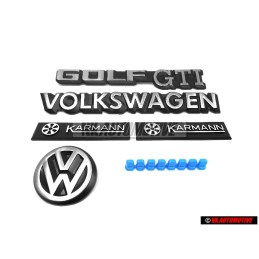VW Original SET Trasero Rotulo Emblema - Golf Cabriolet MK1