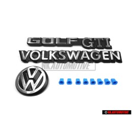 VW Original SET Trasero Rotulo Emblema - Golf Cabriolet MK1 Golf MK2