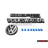 VW Original SET Trasero Rotulo Emblema - Golf Cabriolet MK1 Golf MK2