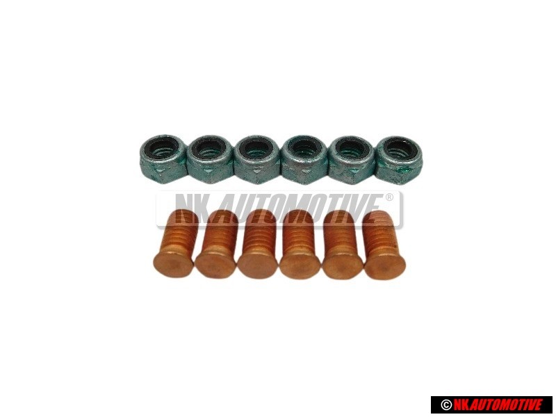 VW Original KIT de Reparación Para Aislamiento Térmico - Golf MK1/2 Corrado