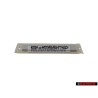 Audi Original QUATTRO Trasero Rotulo Insignia Emblema Cromo - 8D5853737F 2ZZ
