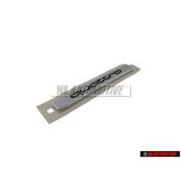 Audi Original QUATTRO Trasero Rotulo Insignia Emblema Cromo - 8D5853737F 2ZZ