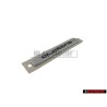 Audi Original QUATTRO Trasero Rotulo Insignia Emblema Cromo - 8D5853737F 2ZZ