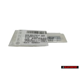 Audi Original QUATTRO Trasero Rotulo Insignia Emblema Cromo - 8D5853737F 2ZZ