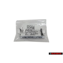 Audi Original QUATTRO Frente Rotulo Insignia Emblema Cromo - 8L0853736B 2ZZ