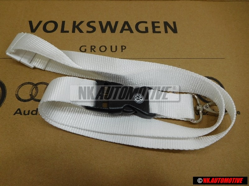 VW Original Cinta De Llaves Blanco - 000087610S 084