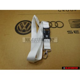 VW Original Cinta De Llaves Blanco - 000087610S 084