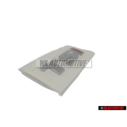 VW Original TSI Trasero Rotulo Insignia Emblema Cromo Rojo - 5K0853675M GQF