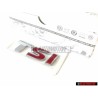VW Original TSI Trasero Rotulo Insignia Emblema Cromo Rojo - 5K0853675N GQF