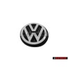 VW Original Trasero Simbolo Insignia Emblema Negro Blanco - 191853601B QK6