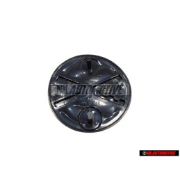 VW Original Trasero Simbolo Insignia Emblema Negro Blanco - 191853601B QK6