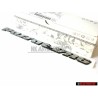 VW Original PASSAT VR6 Trasero Rotulo Insignia Emblema Cromo - 3A0853687N Z10