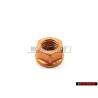 VW Original Tuerca De Collar Hexagonal, Autoasegurante - N 91130801