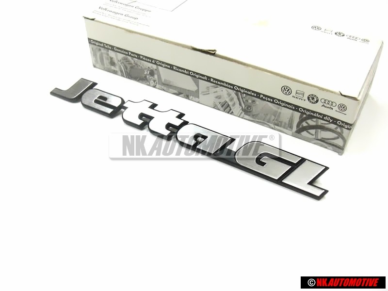 VW Original JETTA GL Trasero Rotulo Insignia Emblema - 165853687P GX2