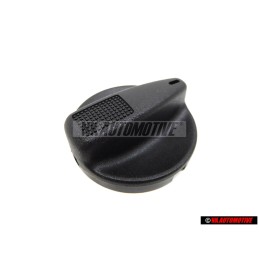 VW Original Boton Negro Satinado - 1H0819129 01C