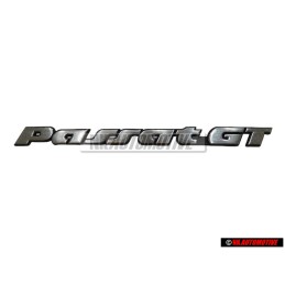 VW Original PASSAT GT Trasero Rotulo Insignia Emblema - 357853687K GX2