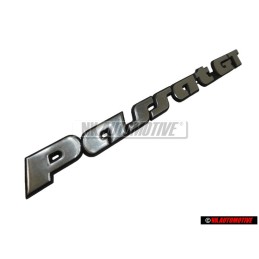 VW Original PASSAT GT Trasero Rotulo Insignia Emblema - 357853687K GX2