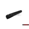Audi Original Boton P. Varilla Seguridad Negro Satinado - 893837187E 01C