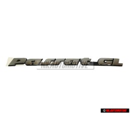 VW Original PASSAT GL Trasero Rotulo Insignia Emblema Cromo - 3A0853687J Z10