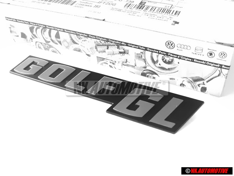 VW Original GOLF GL Trasero Rotulo Insignia Emblema - 171853687S EG8