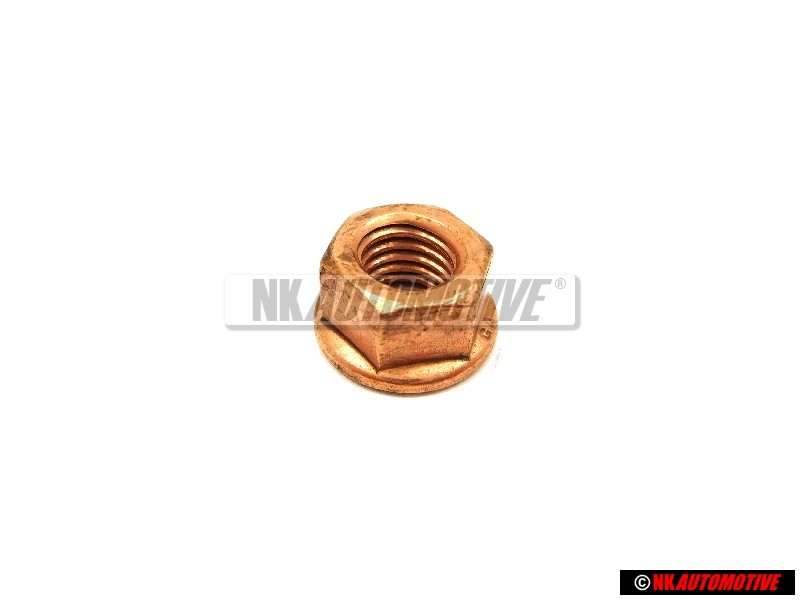 VW Original Tuerca De Collar Hexagonal, Autoasegurante - N 90200201