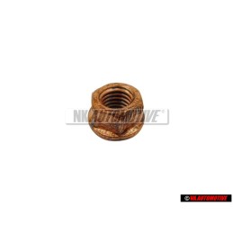 VW Original Tuerca De Collar Hexagonal, Autoasegurante - N 90200201