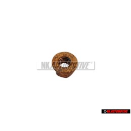 VW Original Tuerca De Collar Hexagonal, Autoasegurante - N 90200201