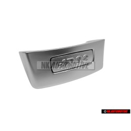 VW Original R32 Volante Rotulo Insignia Emblema Aluminio - 1K0419685S 3Q7
