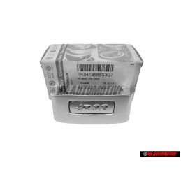VW Original R32 Volante Rotulo Insignia Emblema Aluminio - 1K0419685S 3Q7