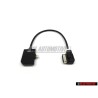 VW Original Juego De Cables Adaptadores Para Toma Multimedia Media - 000051446Q