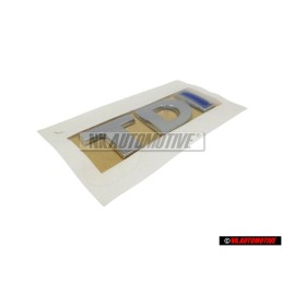VW Original TDI Trasero Rotulo Insignia Emblema Cromo Azul - 5K0853675AJHCE