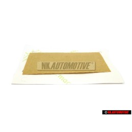 VW Original TDI Trasero Rotulo Insignia Emblema Cromo Azul - 5K0853675AJHCE