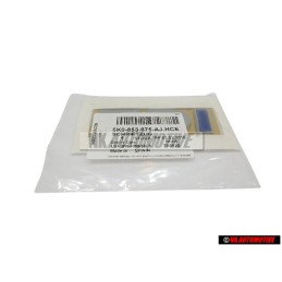 VW Original TDI Trasero Rotulo Insignia Emblema Cromo Azul - 5K0853675AJHCE