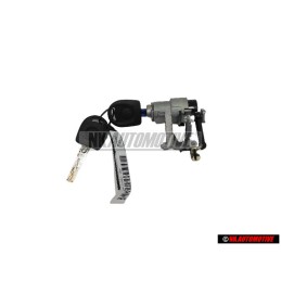 VW Original Bombin De Cierre Con Llaves Y Carcasa - 1J6827297G