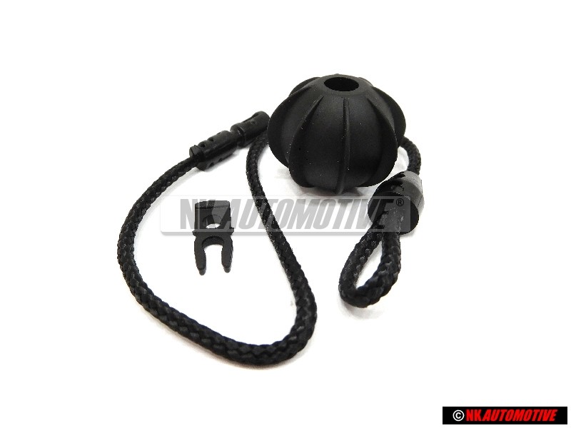 VW Original Banda Retentora Negro Satinado - 1K8863447 9B9