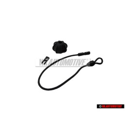 VW Original Banda Retentora Negro Satinado - 1K8863447 9B9