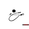 VW Original Banda Retentora Negro Satinado - 1K8863447 9B9