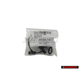 VW Original Banda Retentora Negro Satinado - 1K8863447 9B9