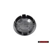VW Original Tapacubos Negro/Antracita Metalizado - 7L6601149 RVC