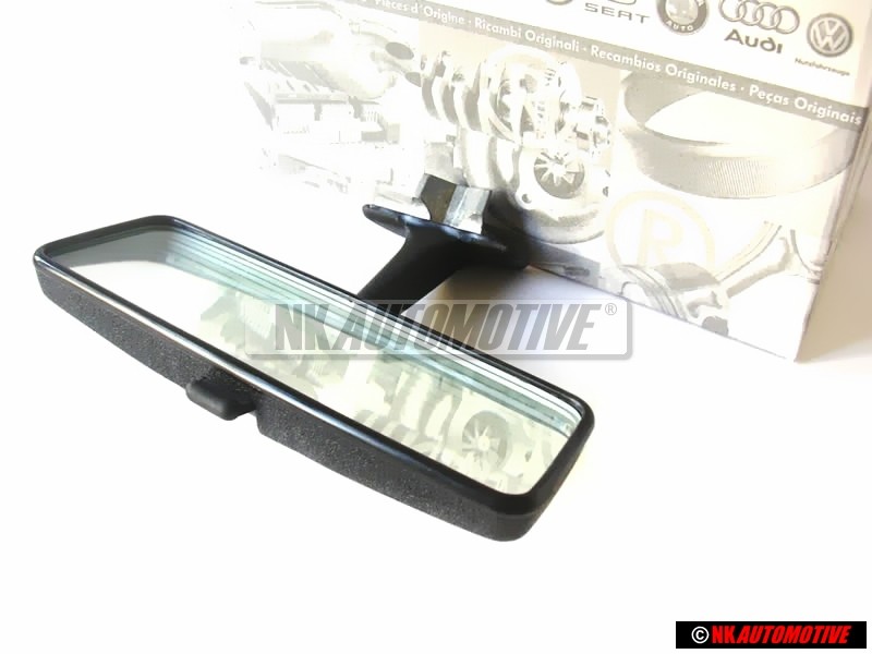 VW Original Espejo Interior, Antideslumbrante Negro - 803857511 041