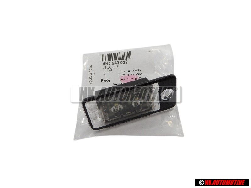 Audi Original Luz De Matricula Led - 4H0943022